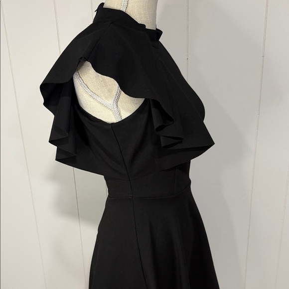 Lulu's Black One Shoulder Dress - Picture 3 of 6